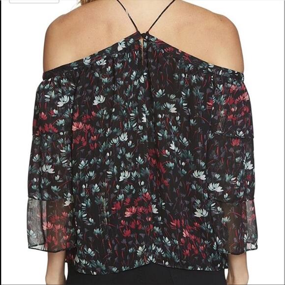 1. State The Curator Rich Black Floral Blouse - Picture 2 of 11